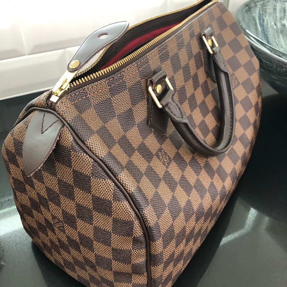 Authentic Speedy 30 Damier